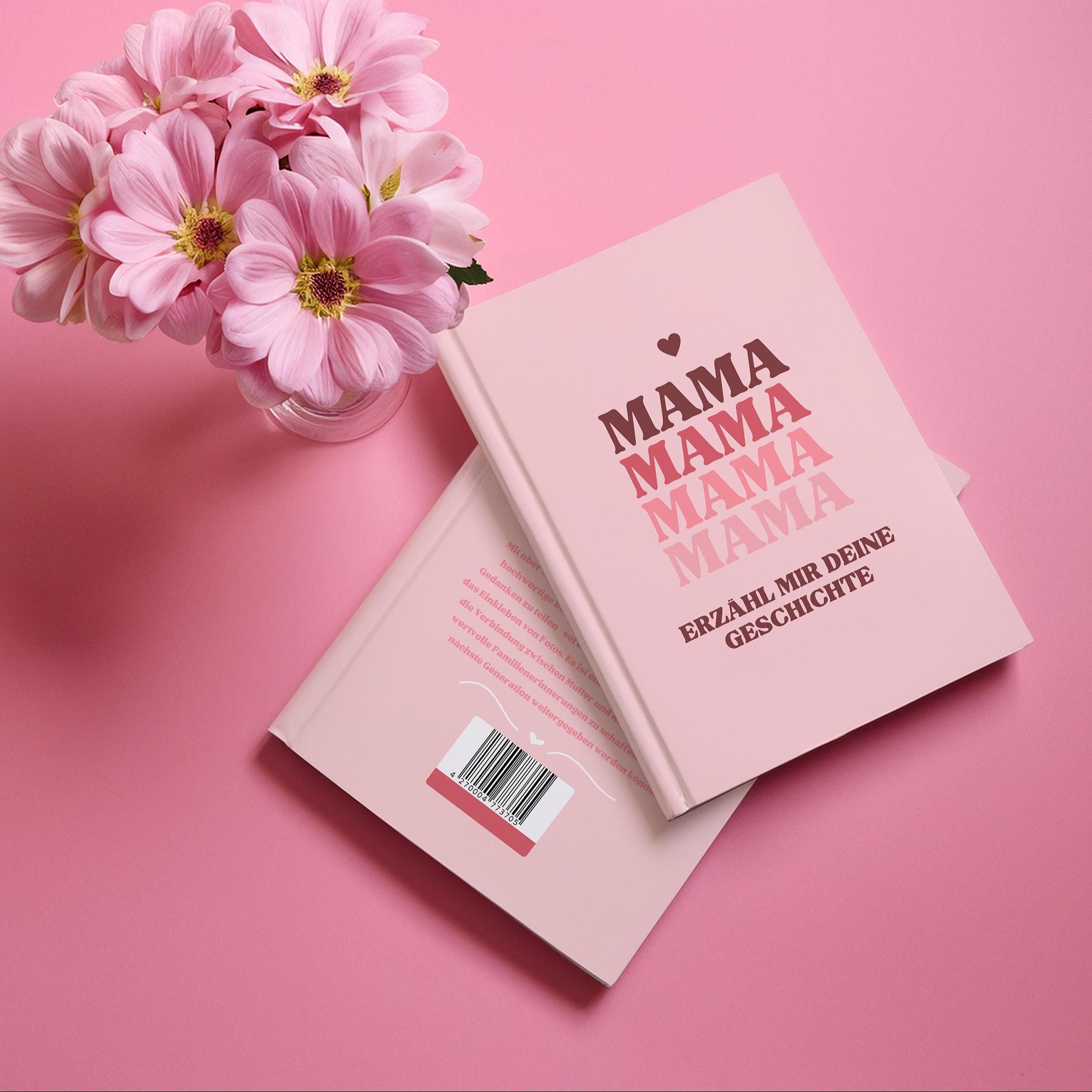 Mama Erinnerungsbuch - Geschichtenbuch Zum Ausfüllen A5 Hardcover