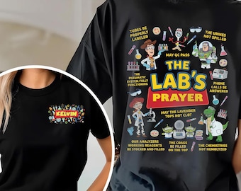 Lab Week 2026 Shirt/The Lab's Prayer Shirt/Medical Lab Science/Laboratory Lab Tech Team Shirt, Lab Scientist Med Tech, Lab Story Tee OHZF06