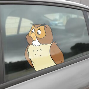 Winnie The Pooh Peekaboo Peeker Peeking Car Window Decal - Bumper Waterproof Vinyl Sticker - Disney Winnie The Pooh - Pack Stickers SLXG17