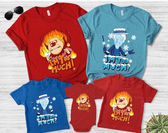 Miser Brothers Christmas Couple Shirts/Miser Brothers Heating And Cooling Shirt/Miser Brothers Too Much Shirt/Heat And Snow Shirt OGYP01