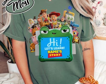 Toy Story Back To School Shirt, Preschool Kindergarten First Day Of School Tee, Buzz Woody Friends Teacher Student Shirt OIS106-CF