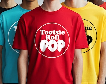 Halloween Costume Group Shirts, Sucker and Lollipop, Halloween Teacher Shirts, Candy Costume Shirts,Tootsie Matching Group Shirt UM509