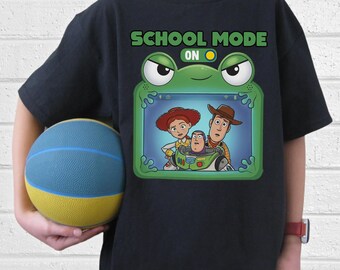 Toy Story Back To School Shirt, Preschool Kindergarten First Day Of School Tee, Buzz Woody Friends Teacher Student Shirt OIS107-TK