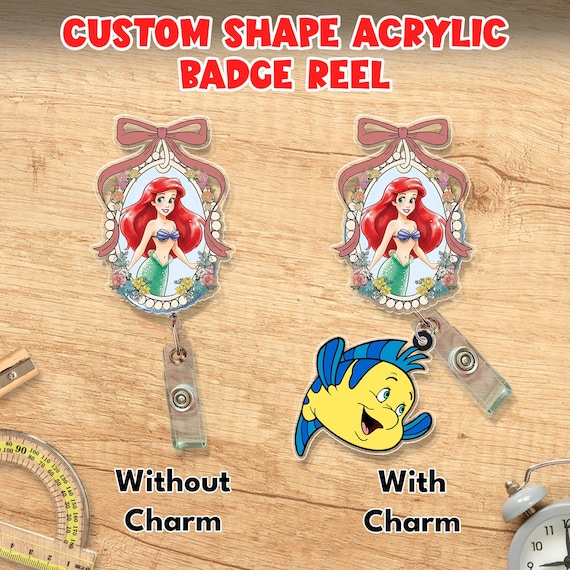 Cinderella Badge Holder