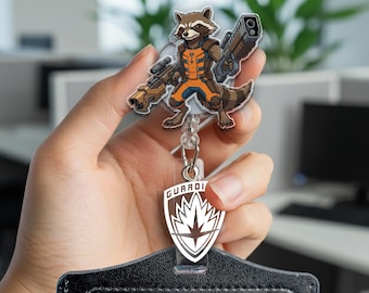 Disney guardians of the galaxy badge reel, star lord, groot, gamora, drax, rocket, baby groot, teacher, rn, nurse, paramadic, emt UNAE06