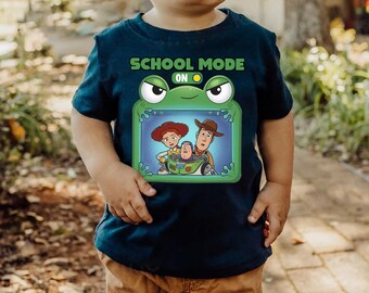 Toy Story Back To School Shirt, Preschool Kindergarten First Day Of School Tee, Buzz Woody Friends Teacher Student Shirt OIS107-TK
