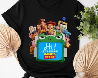 Toy Story Back To School Shirt, Preschool Kindergarten First Day Of School Tee, Buzz Woody Friends Teacher Student Shirt OIS106-m