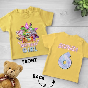 Five Nights at Freddy&#39;s Birthday Shirt/Five Nights at Freddy Birthday Family Shirt/Fnaf Birthday Family Shirt/Birthday Family Shirt OHQY13