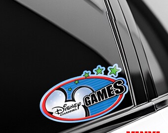 Pegatina clásica del logotipo de Retro Magic Channel Games: vinilo para gamer - Marca Peeking Gaming / Pegatina clásica del logotipo de streamer OHWX21