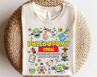 Disney Toy Story Lab Week 2026 Shirt, Buzz Lightyear Woody Lab Story, Lab Team Shirt, Phlebotomist Lab Assistant Clinical Laboratory UOVM23