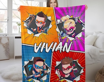 Ninja Kidz TV Family Birthday Blanket, Ninja Kidz TV Birthday Blanket, Ninja Kidz TV Blanket, Custom Ninja Kidz tv Birthday Blanket AXHK08