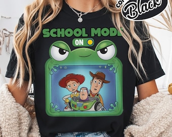 Toy Story Back To School Shirt, Preschool Kindergarten First Day Of School Tee, Buzz Woody Friends Teacher Student Shirt OIS107-CF