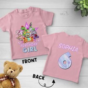 Five Nights at Freddy&#39;s Birthday Shirt/Five Nights at Freddy Birthday Family Shirt/Fnaf Birthday Family Shirt/Birthday Family Shirt OHQY13