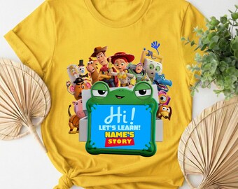 Toy Story Back To School Shirt, Preschool Kindergarten First Day Of School Tee, Buzz Woody Friends Teacher Student Shirt OIS106-m