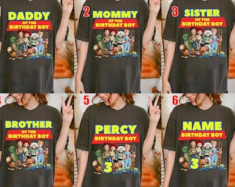 Toy Story Birthday Family Shirt, Custom Toy Story Shirt, Toy Story Birthday Girl Shirt, Toy Story Birthday Boy Shirt, Woody Shirt OHTQ06