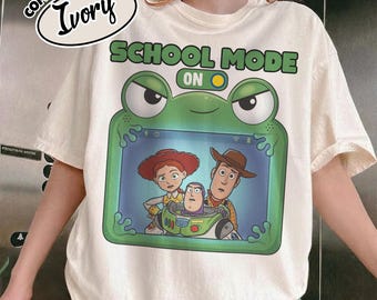 Toy Story Back To School Shirt, Preschool Kindergarten First Day Of School Tee, Buzz Woody Friends Teacher Student Shirt OIS107-CF