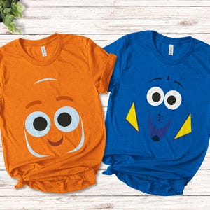 Finding Nemo Family Birthday Shirt, Finding Dory Family Birthday Shirt, Custom Family Nemo Shirt, Matching Family Nemo Dory Shirt SJZI15