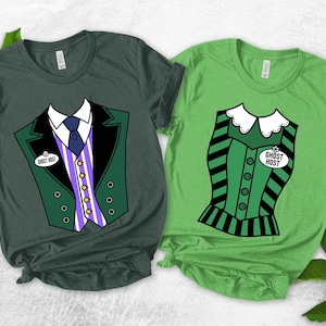 Haunted House Costume Shirt, Haunted Party Gift, Magic Kingdom Shirts, Halloween Costume for Family Group T shirt, Horror Movie Tee AXGX03