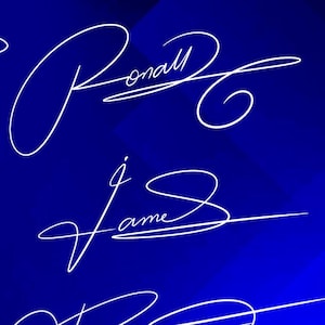 Custom Handwritten Signature – Unique Personalized Autograph Design for Branding & Personal Use - personalized signature - signature design