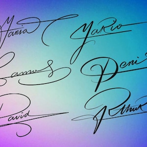 Custom Signature Design| Real Handwritten Styles | Best Gift For Your Loved One | Personalised Handwritten Style Signature Logo