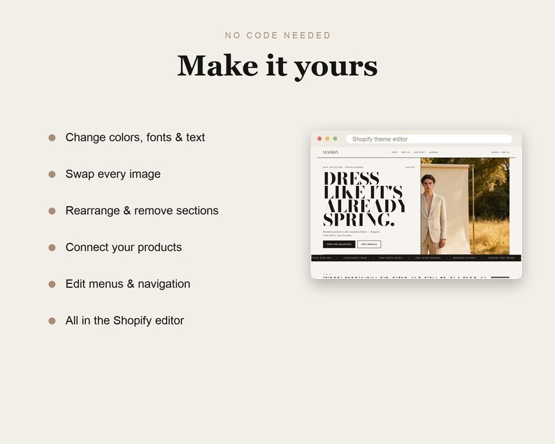 Maison Shopify theme