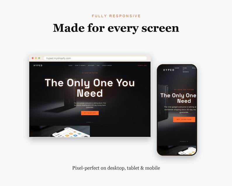 HYPED Shopify theme
