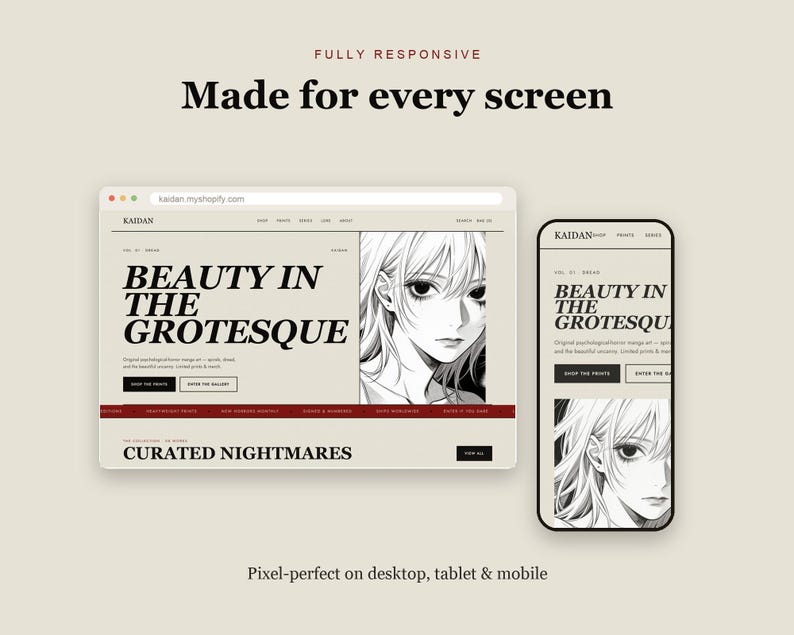 KAIDAN Shopify theme