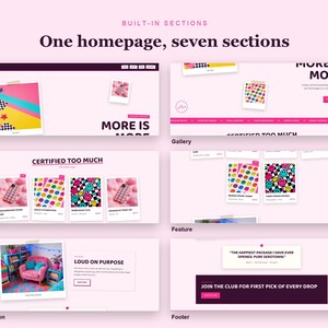 SUGARRUSH shopify theme