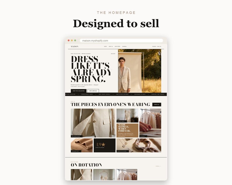 Maison Shopify theme