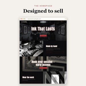 BLACKWORK Shopify theme