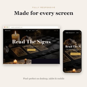 ORACLE shopify theme