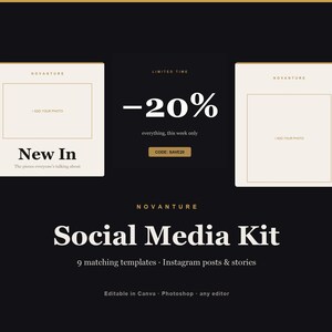 Bonus social media kit included with bundle