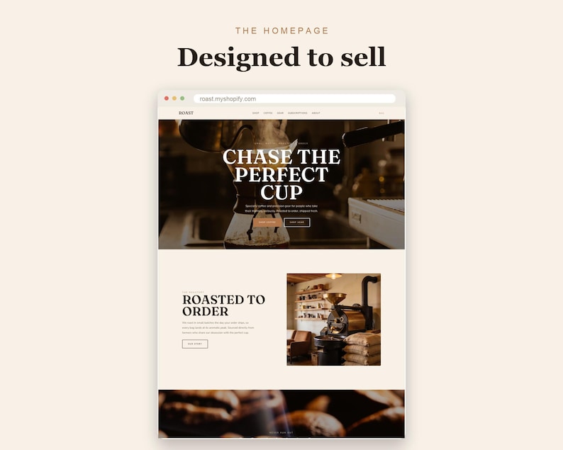 ROAST Shopify theme