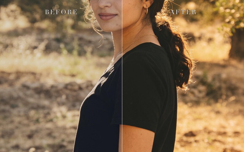 Kodak Portrait Lightroom Presets Bundle, Warm Film Style (Instant Download) image 8