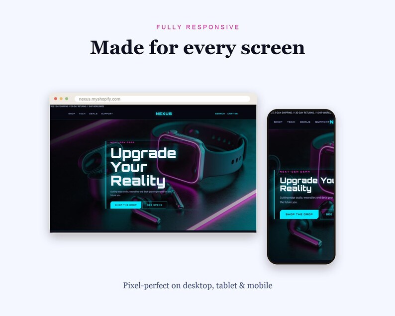 NEXUS Shopify theme