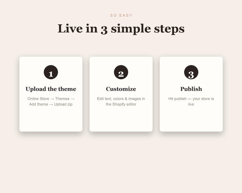 Lumière Shopify theme