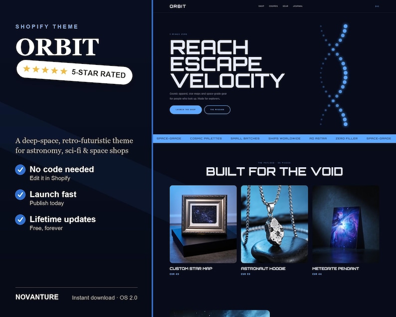 ORBIT Shopify theme