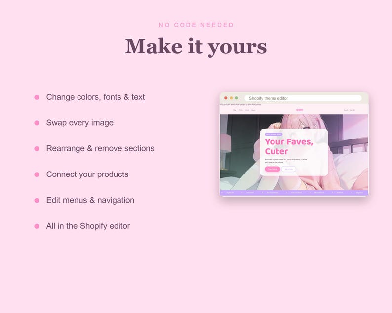 OSHI Shopify theme