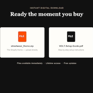 VOLT Shopify theme