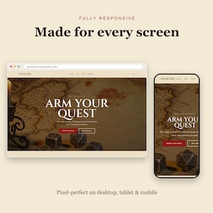 GRIMOIRE shopify theme