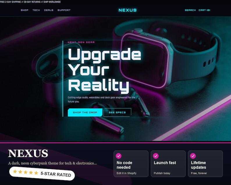 NEXUS Shopify theme