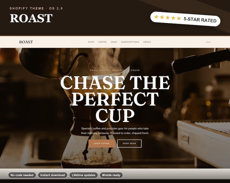 ROAST Shopify theme