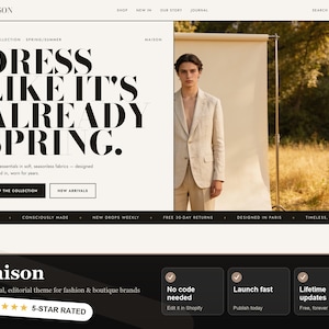 Maison Shopify theme