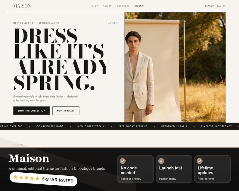 Maison Shopify theme