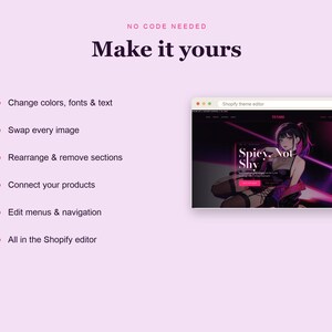 TENSHI Shopify theme