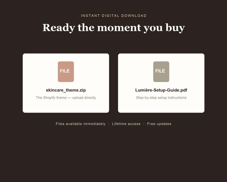 Lumière Shopify theme