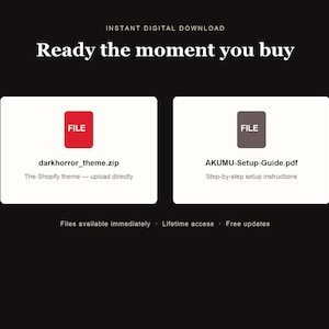 AKUMU Shopify theme