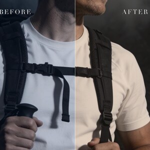 Bundel met Lightroom-presets voor sfeervolle berglandschappen, cinematische reisfotografie (mobiel/desktop) afbeelding 10