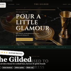 The Gilded Shopify theme