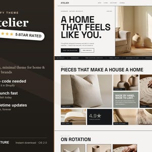 Atelier Shopify theme